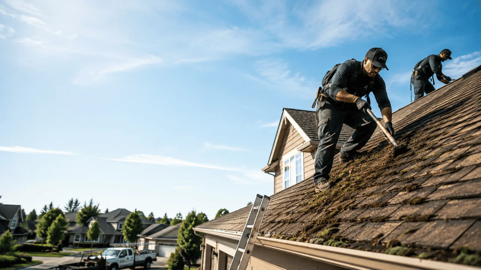 Roof Moss Removal in Brownfield, ME near me